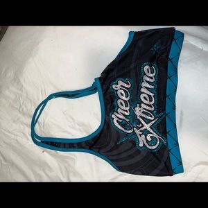Cheer extreme rebel sports bra